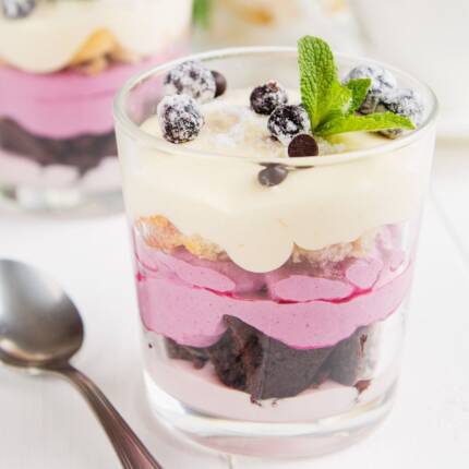 Flavor Yogurt Blackcurrant