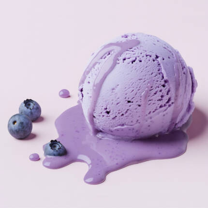 Flavor Krim Blueberry
