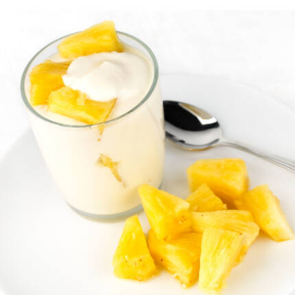 Flavor Yoghurt Nanas